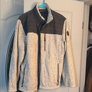 Free Country Men's Gray and Black Performance Jacket